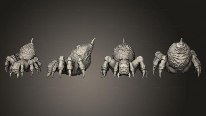 Animal figurines (Small Spider 3, STKJ_3075) 3D models for cnc