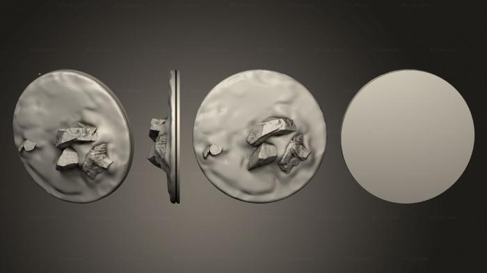 Статуэтки животных (Снег и камни 2 ° C, STKJ_3087) 3D модель для ЧПУ станка