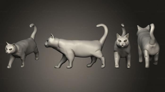 Статуэтки животных (Космические Дальнобойщики 03, STKJ_3091) 3D модель для ЧПУ станка