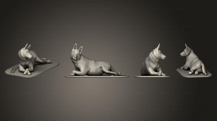 Статуэтки животных (Эффектный Джофо Киран 003, STKJ_3096) 3D модель для ЧПУ станка