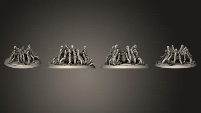 Статуэтки животных (Бродящий Паук -Питомец Богини Ужасов, STKJ_3101) 3D модель для ЧПУ станка