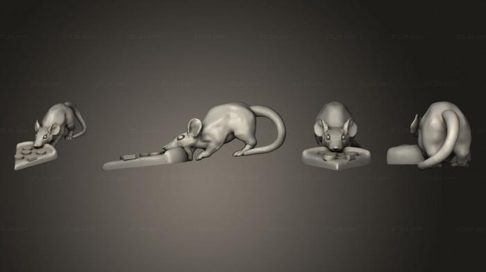 Статуэтки животных (Боевой молот 02, STKJ_3166) 3D модель для ЧПУ станка