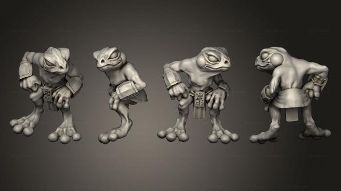Animal figurines (Warhammer 03, STKJ_3167) 3D models for cnc