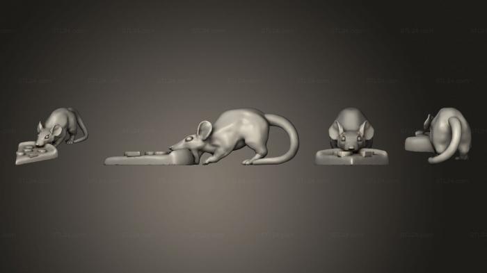 Статуэтки животных (Боевой молот 04, STKJ_3168) 3D модель для ЧПУ станка