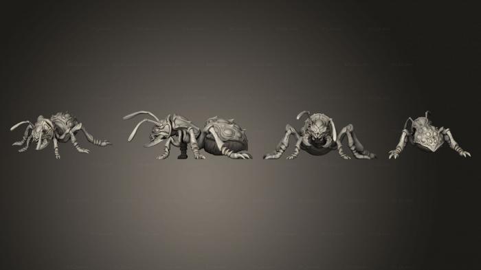 Статуэтки животных (Дикие Канки, STKJ_3179) 3D модель для ЧПУ станка