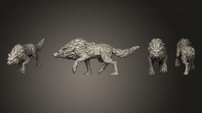 Winter Wolf Large