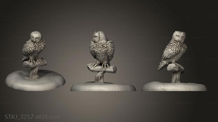 Animal figurines (STKJ_3257) 3D models for cnc