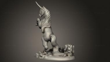 Animal figurines (Unicorn, STKJ_3274) 3D models for cnc