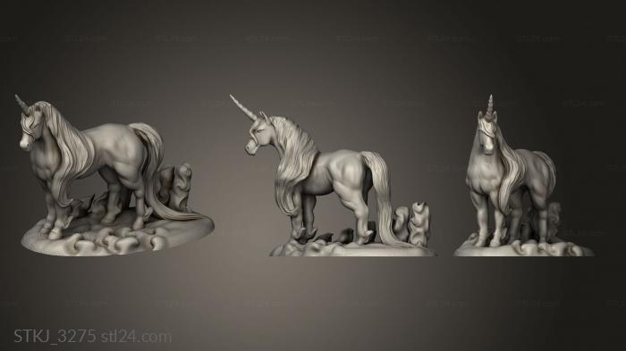 Animal figurines (STKJ_3275) 3D models for cnc