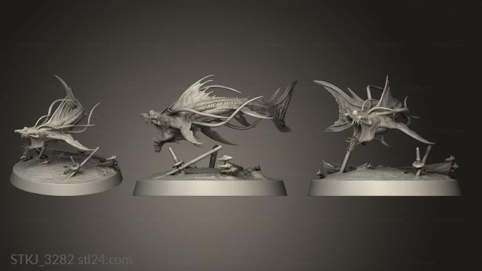 Animal figurines (STKJ_3282) 3D models for cnc