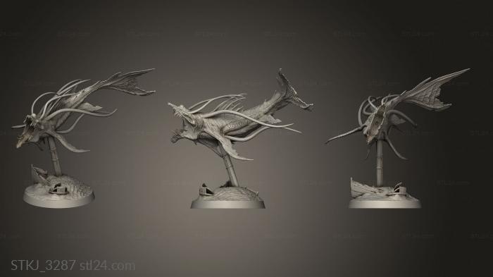 Animal figurines (STKJ_3287) 3D models for cnc