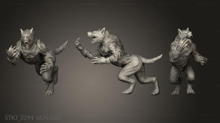 Animal figurines (STKJ_3291) 3D models for cnc