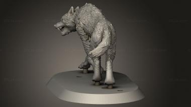 Animal figurines (Abracadabra WOLF SEQUITURS, STKJ_3295) 3D models for cnc