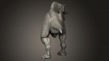 Animal figurines (Alioramus, STKJ_3314) 3D models for cnc