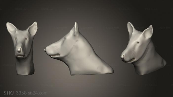 Animal figurines (ANIMAL, STKJ_3358) 3D models for cnc