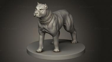 Animal figurines (Animals Dog, STKJ_3360) 3D models for cnc