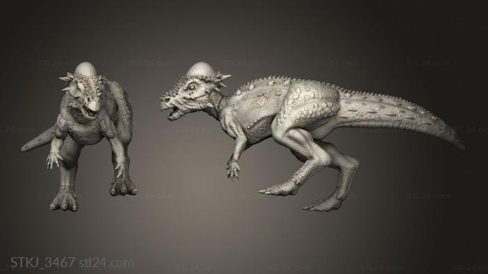 Beasts Pachycephalosaurus Pachyc Rock Basic