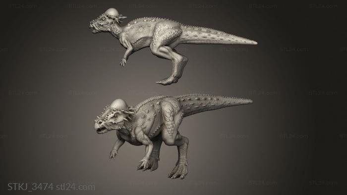 Beasts Pachycephalosaurus Standing Pachyc Basic