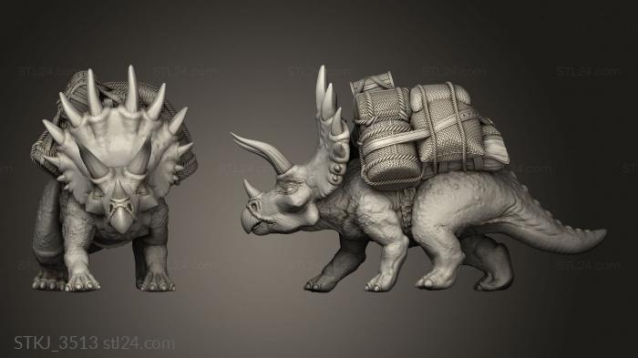 Beasts Triceratops Walked Back