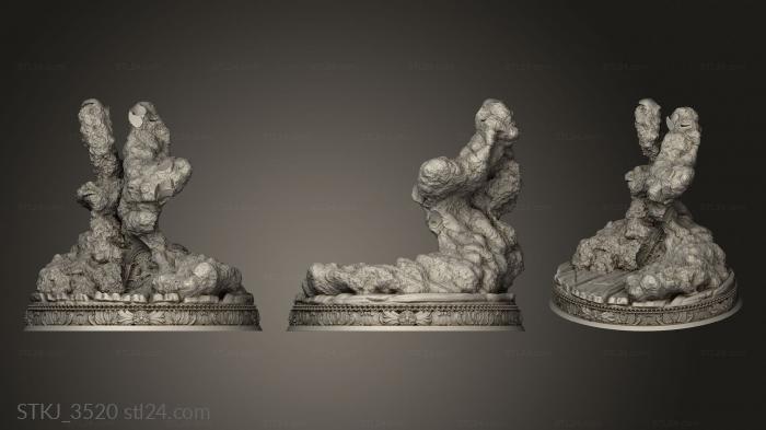 Animal figurines (Bjorn, STKJ_3520) 3D models for cnc