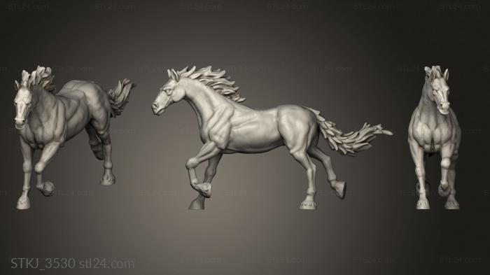 Animal figurines (STKJ_3530) 3D models for cnc
