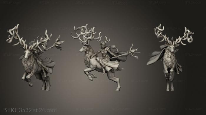 Animal figurines (STKJ_3532) 3D models for cnc