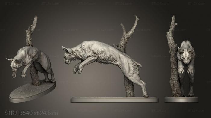 Animal figurines (STKJ_3540) 3D models for cnc