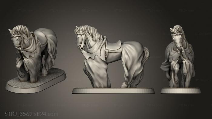 Animal figurines (STKJ_3562) 3D models for cnc