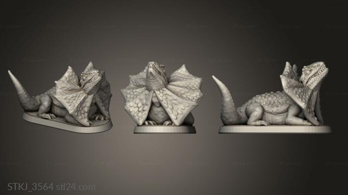 Animal figurines (STKJ_3564) 3D models for cnc
