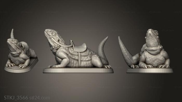 Animal figurines (STKJ_3566) 3D models for cnc