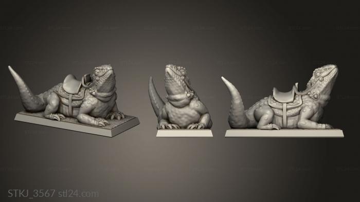 Animal figurines (STKJ_3567) 3D models for cnc