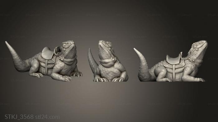 Animal figurines (STKJ_3568) 3D models for cnc