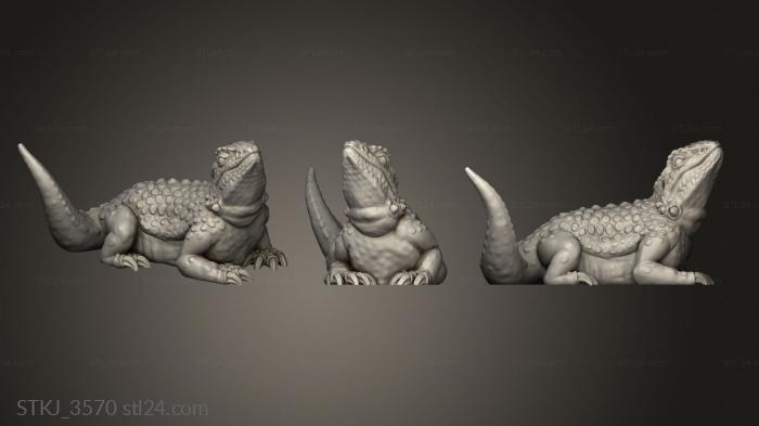 Animal figurines (STKJ_3570) 3D models for cnc