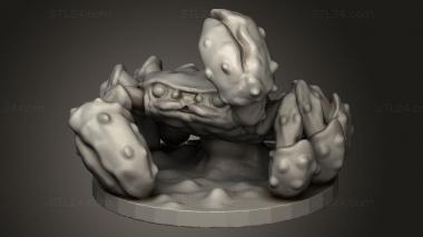 Animal figurines (Crabs crab, STKJ_3590) 3D models for cnc