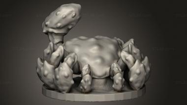 Animal figurines (Crabs crab, STKJ_3590) 3D models for cnc