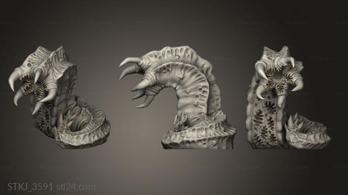 Animal figurines (STKJ_3591) 3D models for cnc