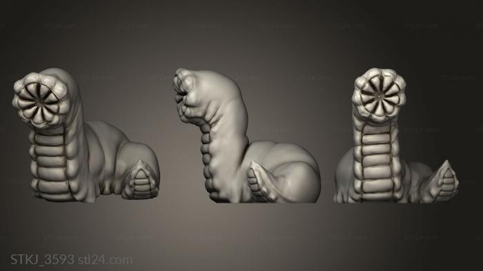 Animal figurines (STKJ_3593) 3D models for cnc