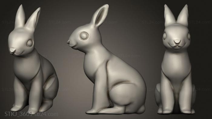 Animal figurines (STKJ_3601) 3D models for cnc