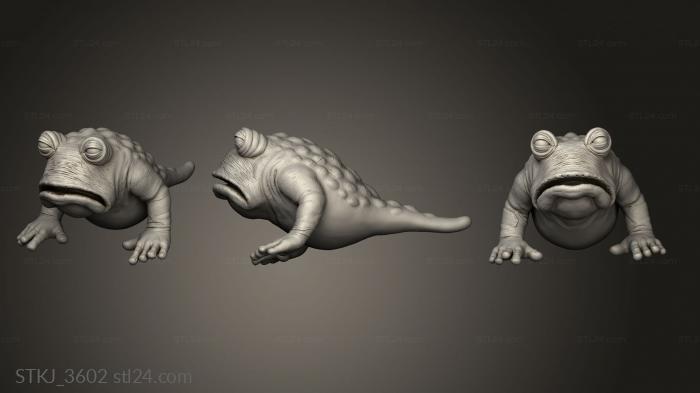 Animal figurines (STKJ_3602) 3D models for cnc