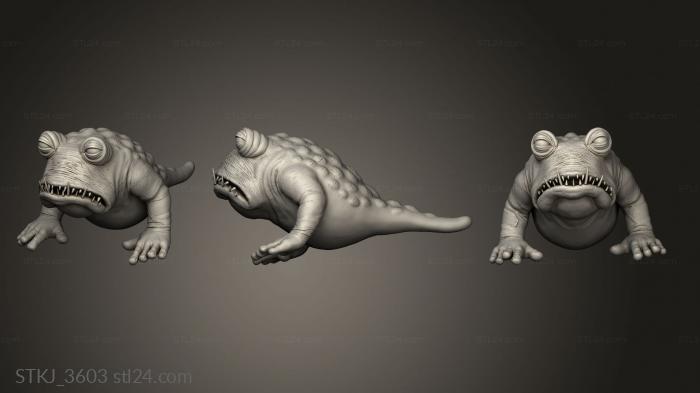 Animal figurines (STKJ_3603) 3D models for cnc