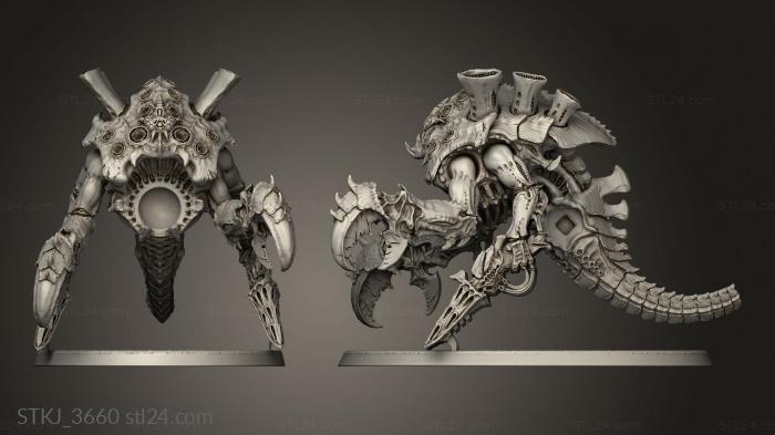 Animal figurines (Carnius Fex, STKJ_3660) 3D models for cnc