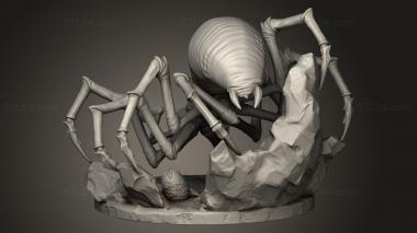 Animal figurines (Cave spiders Spider, STKJ_3681) 3D models for cnc