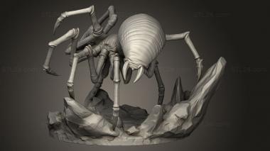 Animal figurines (Cave spiders Spider, STKJ_3682) 3D models for cnc