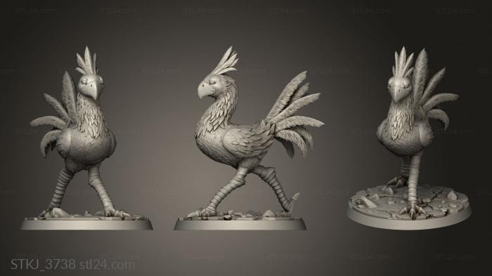 Animal figurines (Classic Chuco Strider, STKJ_3738) 3D models for cnc