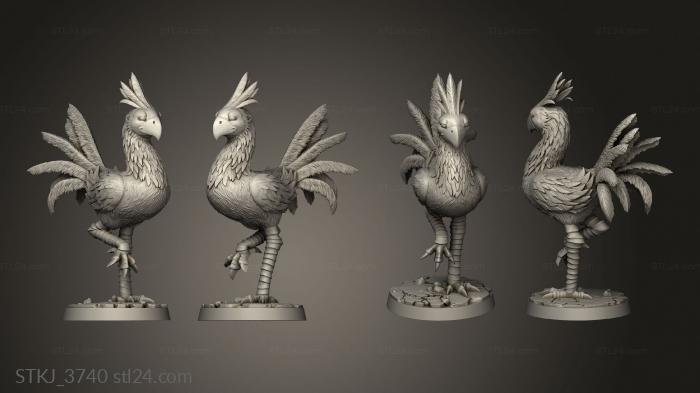 Animal figurines (Classic Chuco Strider, STKJ_3740) 3D models for cnc