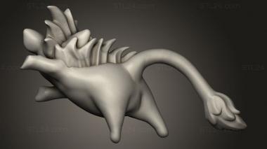 Animal figurines (Classic Lynx, STKJ_3744) 3D models for cnc