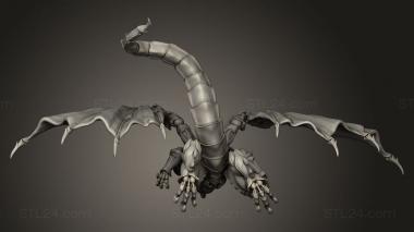 Animal figurines (Classic Rudranil mechanical construct dragon, STKJ_3745) 3D models for cnc