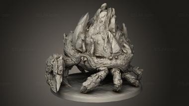 Animal figurines (Crab, STKJ_3762) 3D models for cnc