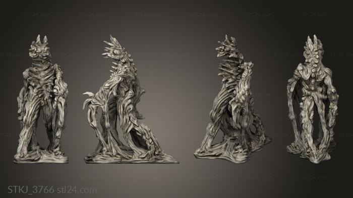 Animal figurines (Creatures from behind the veil Kaorti, STKJ_3766) 3D models for cnc