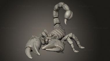 Animal figurines (Desert Adventures Grab Bag Day Scorpion, STKJ_3858) 3D models for cnc